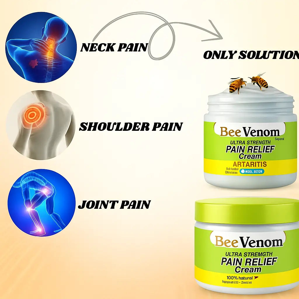 Bee Venom Pain Relief Cream