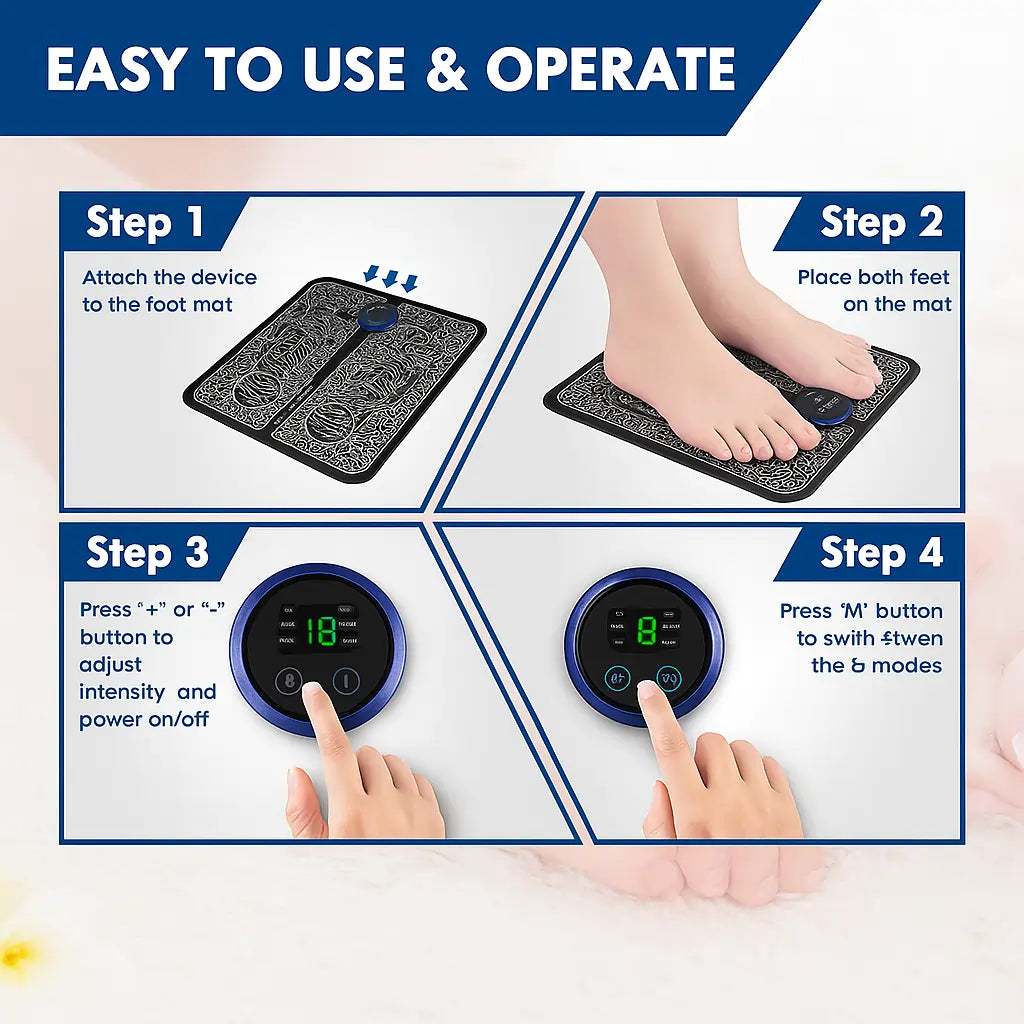 Foot Massager-Wireless Ems Massage Machine