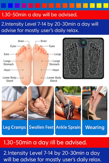 Foot Massager-Wireless Ems Massage Machine