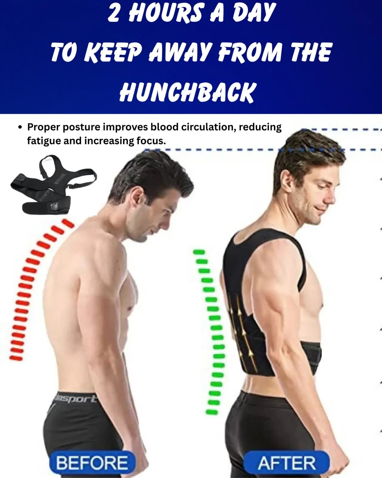 Posture Corrector Belt For Men & Women