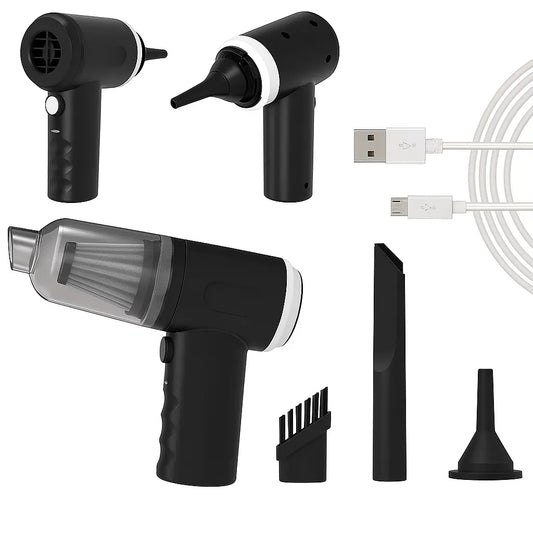 Rechargeable Handheld Vacuum & Blower – Perfect for Car, Home & Office Use