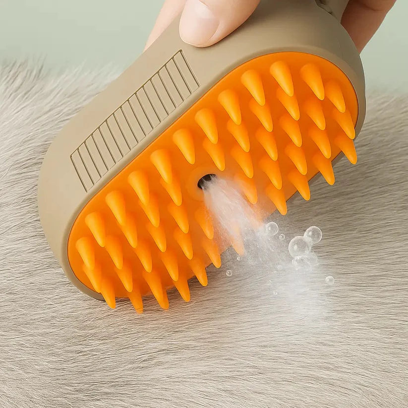 Steam Brush For Pets